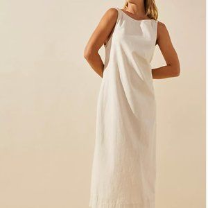 Vacay Perfect Cotton-Linen Midi